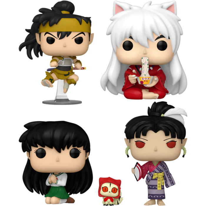 Funko Pop! Inuyasha - Seekers of the Sacred Jewel Bundle - Set of 4