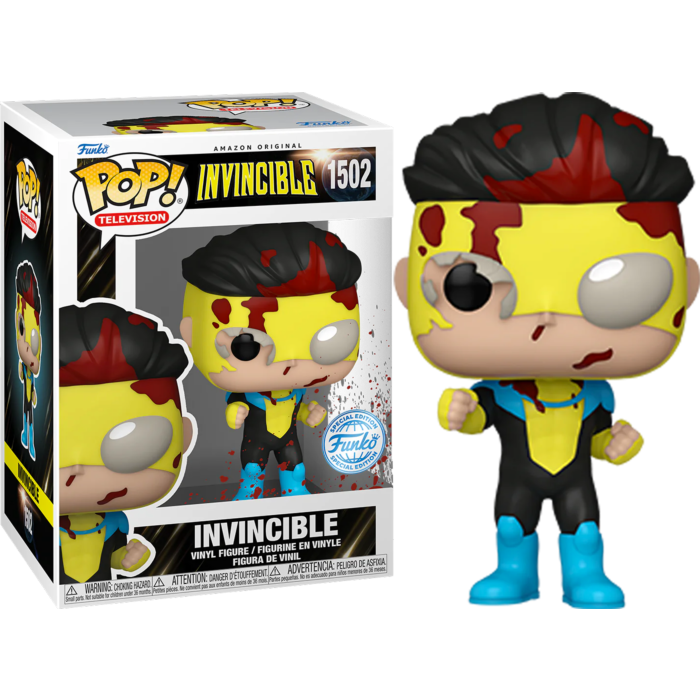 Funko Pop! Invincible (2021) - Invincible (Bloody) #1502 - Real Pop Mania