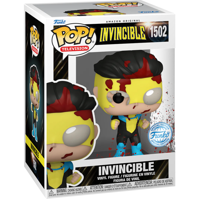 Funko Pop! Invincible (2021) - Invincible (Bloody) #1502 - Real Pop Mania