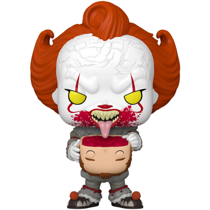 Funko Pop! It Welcome to Derry - Pennywise with Head #1748 (+ Box of 3 Mystery Exclusive)