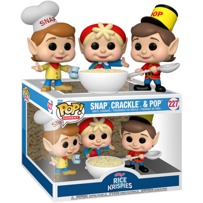 Funko Pop! Kellogg's - Snap, Crackle, & Pop Rice Krispies #227