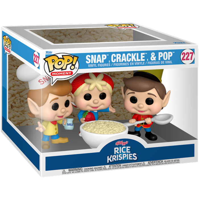 Funko Pop! Kellogg's - Snap, Crackle, & Pop Rice Krispies #227