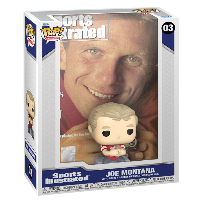 Funko Pop! Magazine Covers - NFL Football - Joe Montana Sports Illustrated #03
