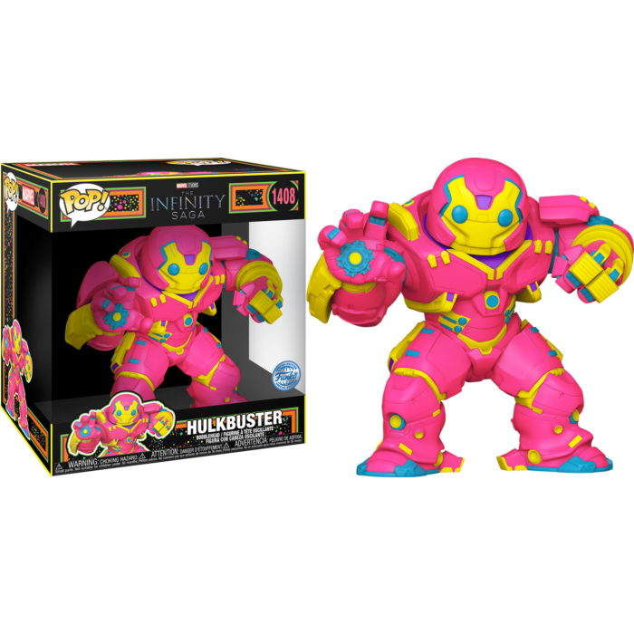 Funko Pop Marvel The Infinity Saga Hulkbuster Blacklight 10 140