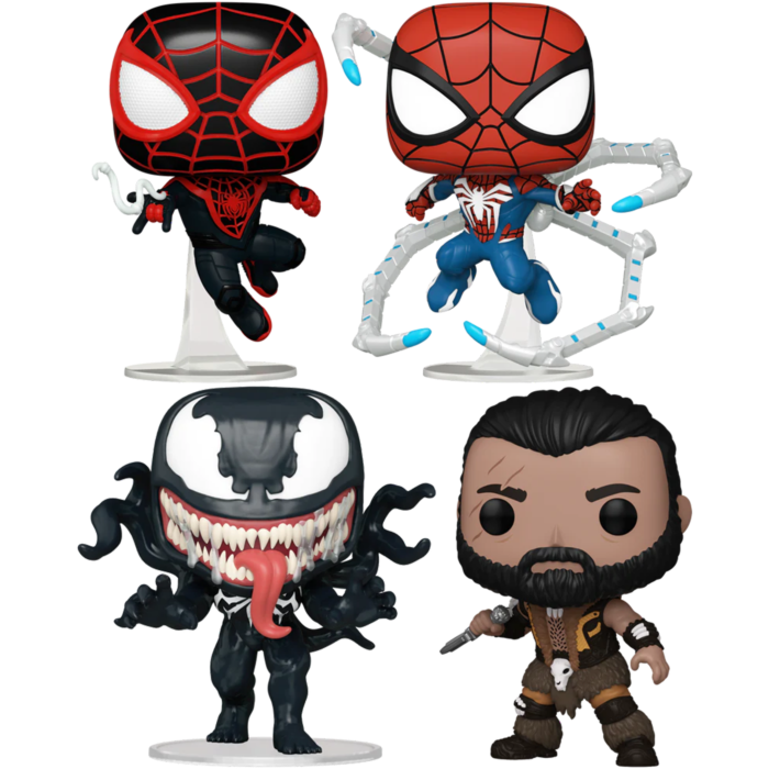 Funko Pop! Marvel's Spider-Man 2 - Be Greater Together Bundle - (Set o