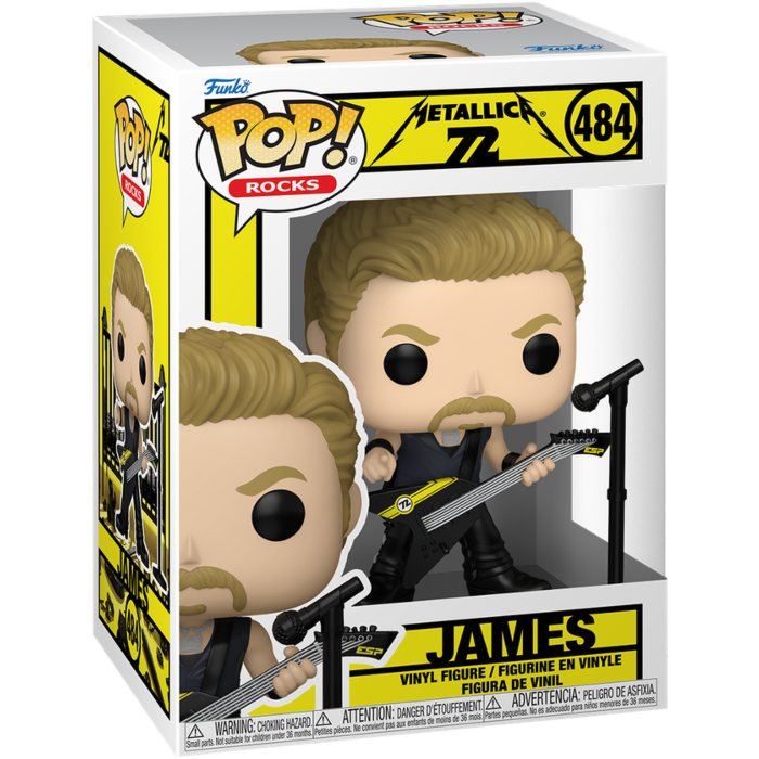 Funko Pop! Metallica - James (72 Seasons) #484