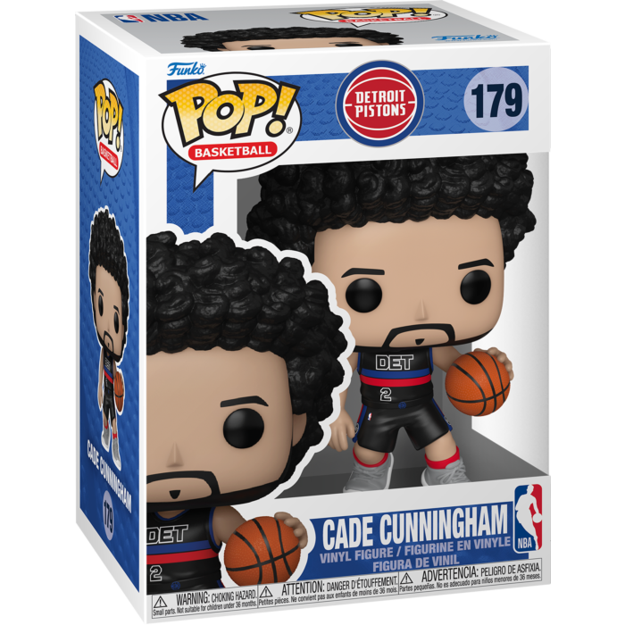 Funko Pop! NBA Basketball - Cade Cunningham (Detroit Pistons) #179