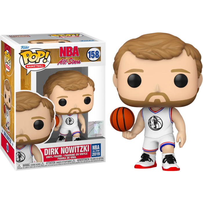 Funko Pop! NBA Basketball - Dirk Nowitzki All-Stars (2019) #158