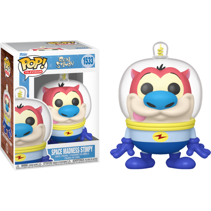 Funko Pop! Nickelodeon Rewind - Space Madness Stimpy #1533