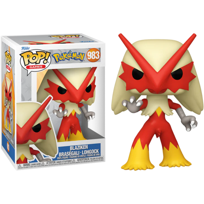 Funko Pop Pokemon Blaziken 983 funko-pop-pokemon-blaziken-983