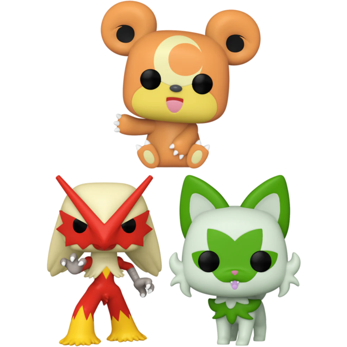 Authentic Pokemon Pop n’ hotsell sweet collection figure set