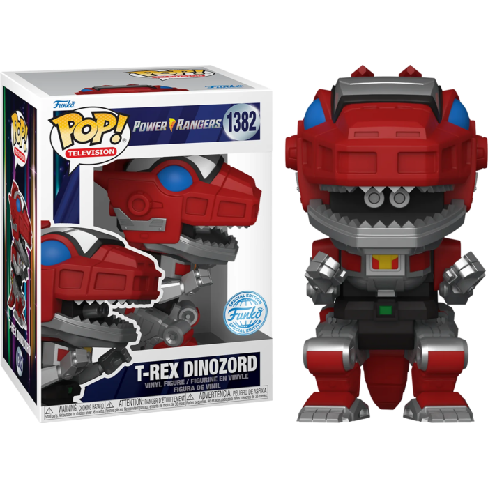 Funko Pop! Power Rangers - T-Rex Dinozord 30th Anniversary #1382