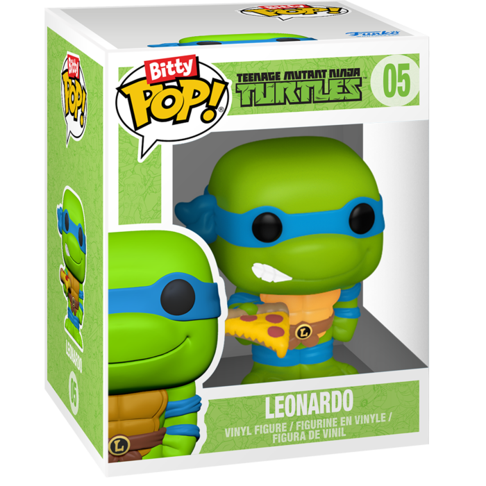 Funko Pop! Rides - Teenage Mutant Ninja Turtles - Leonardo and Turtle Van Bitty #05 - Real Pop Mania