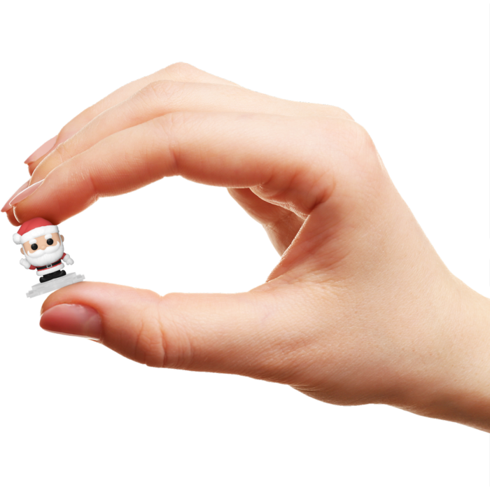 Funko Pop! Rudolph the Red-Nosed Reindeer (1964) - Santa, Mrs. Claus, Hermey & Mystery 60th Anniversary Bitty - (4-Pack)