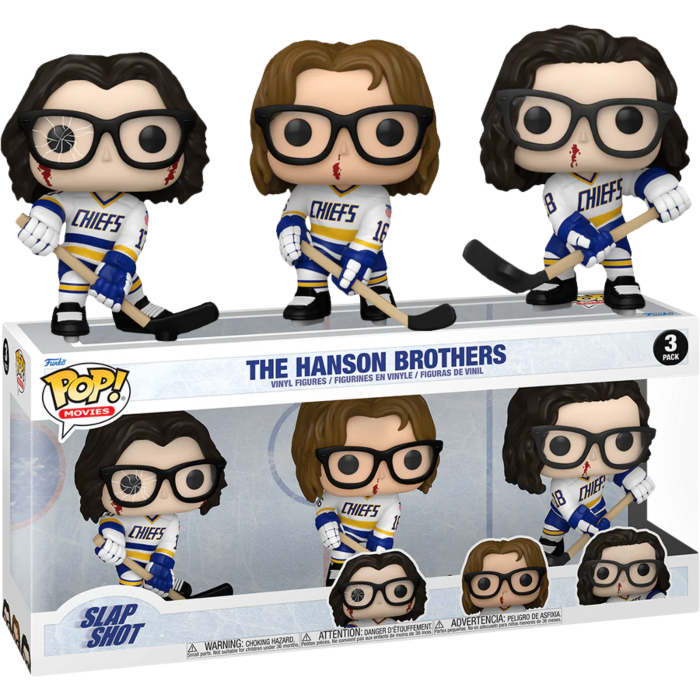 Funko Pop! Slap Shot - The Hanson Brothers - 3-Pack