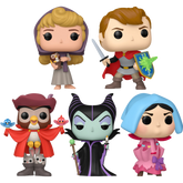 Funko Pop! Sleeping Beauty - 65th Anniversary - Once Upon a Dream Bundle - (Set of 5)