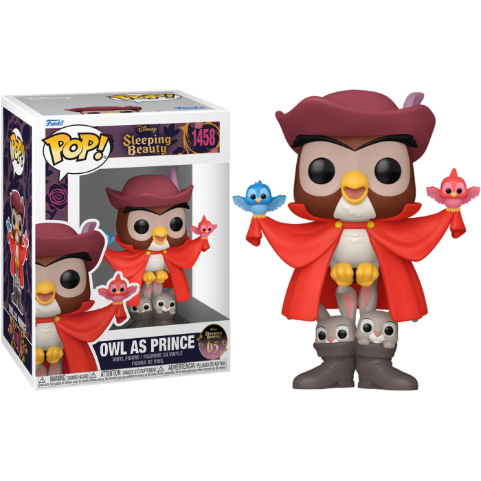 Funko Pop! Sleeping Beauty - 65th Anniversary - Owl as Prince #1458