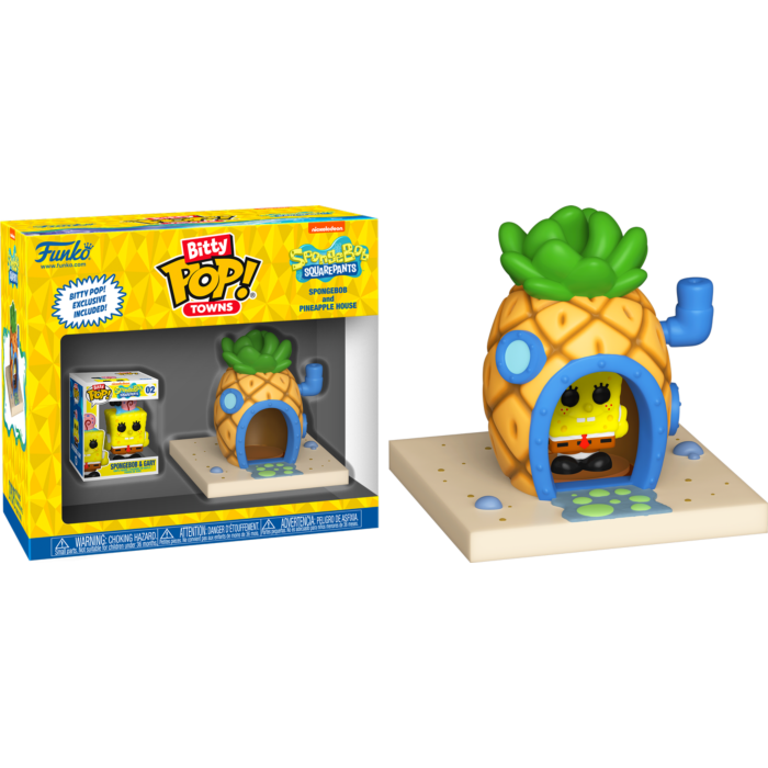 Funko Pop! SpongeBob SquarePants - SpongeBob & Pineapple House Bitty Town #02 - Real Pop Mania