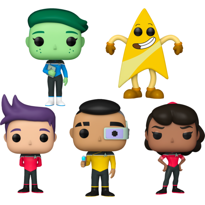 Funko Pop! Star Trek - Lower Decks - USS Cerritos Bundle - 5 Set