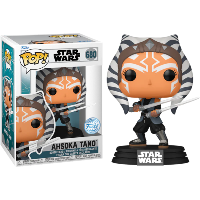 Funko Pop! Star Wars - Ahsoka - Ahsoka Tano with Dual Lightsabers #680