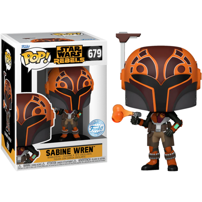 Funko Pop! Star Wars - Rebels - Sabine Wren Metallic #679