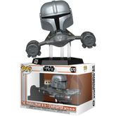 Funko Pop! Star Wars - The Mandalorian - The Mandalorian in N-1 Starfighter with R5-D4 #670