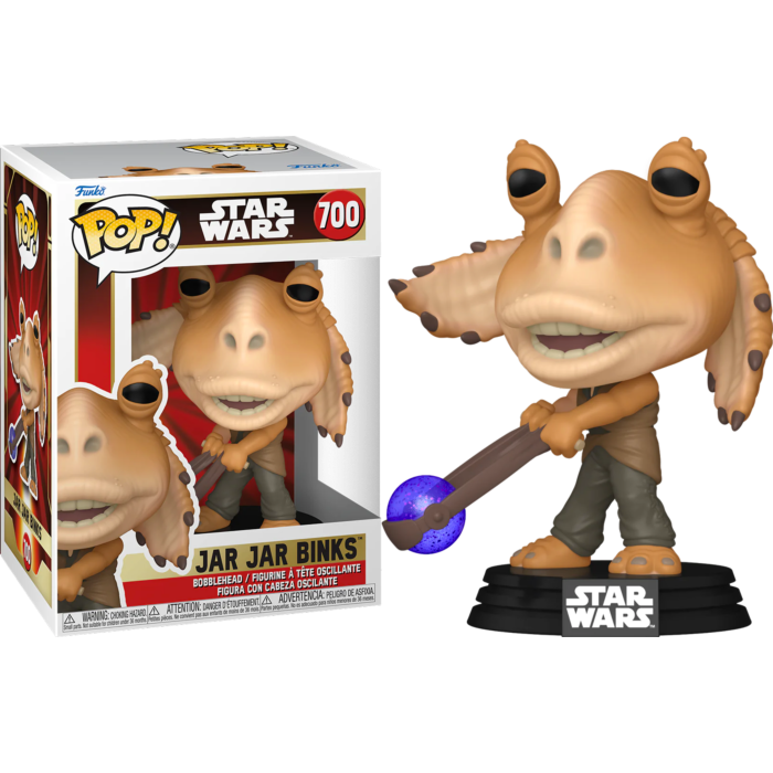 Funko Pop! Star Wars Episode I - The Phantom Menace - Jar Jar Binks with Booma Balls 25th Anniversary #700