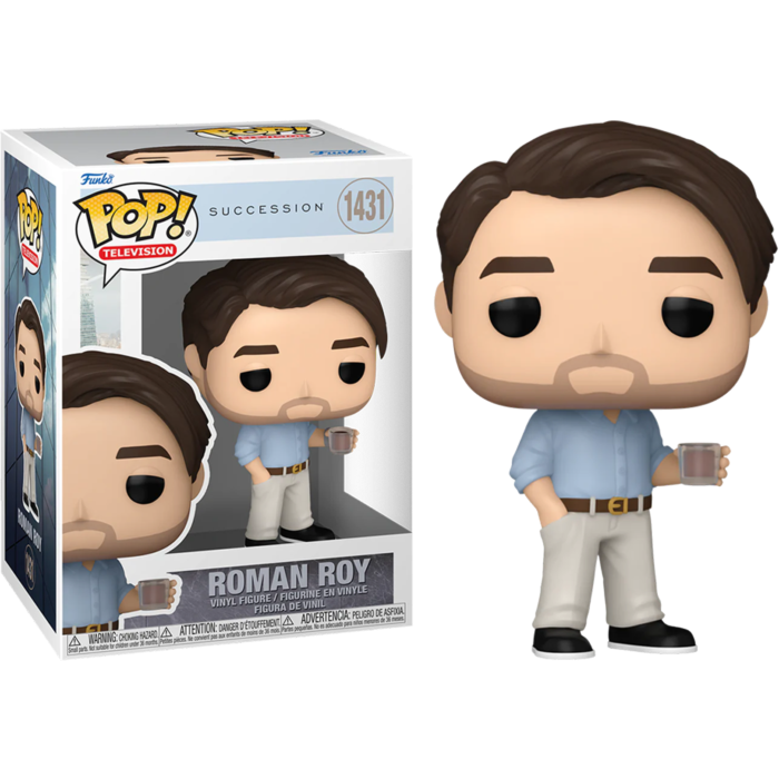 Funko Pop! Succession - Roman Roy #1431