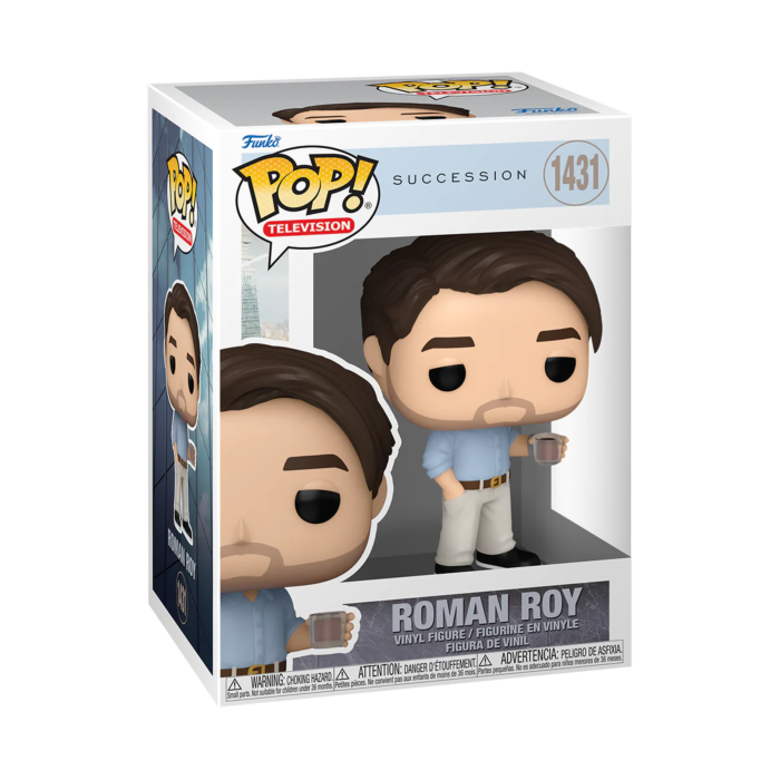 Funko Pop! Succession - Roman Roy #1431