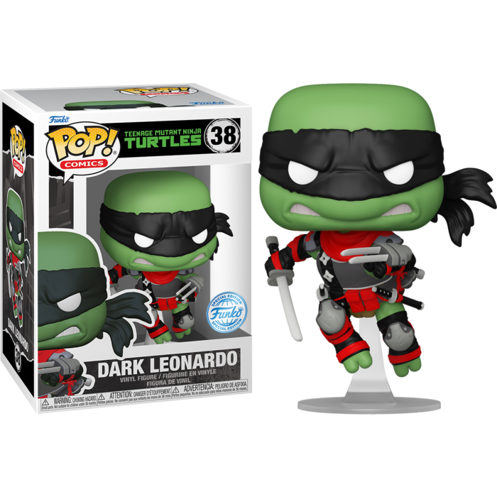 Funko Pop! Teenage Mutant Ninja Turtles - Dark Leonardo #38