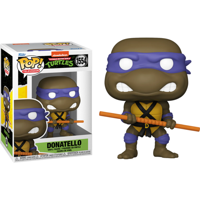 Funko Pop! Teenage Mutant Ninja Turtles - Donatello with Bo Staff #155 Funko Pop! Teenage Mutant Ninja Turtles - Donatello with Bo Staff #155
