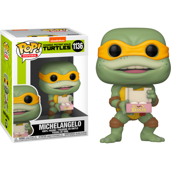 Funko Pop! Teenage Mutant Ninja Turtles II - The Secret of the Ooze - Michelangelo #1136