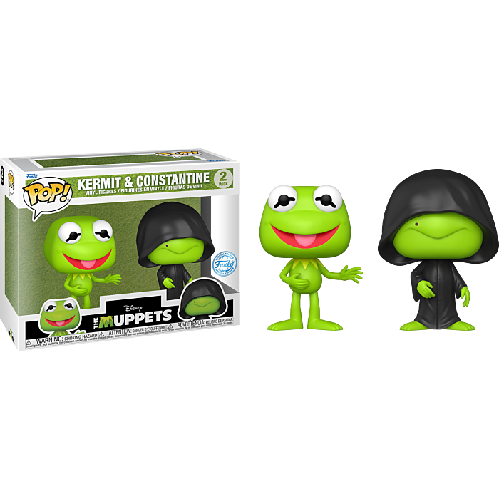Funko Pop! The Muppets - Kermit & Constantine Figure - 2-Pack