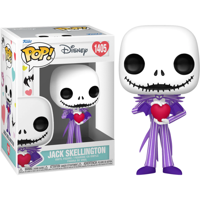 Funko Pop! The Nightmare Before Christmas - Jack Skellington Valentines #1405