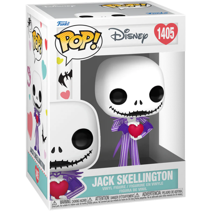 Funko Pop! The Nightmare Before Christmas - Jack Skellington Valentines #1405