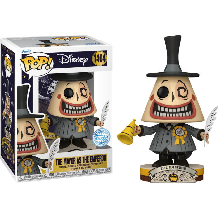 Funko Pop! The Nightmare Before Christmas - The Mayor as the Emperor #1404