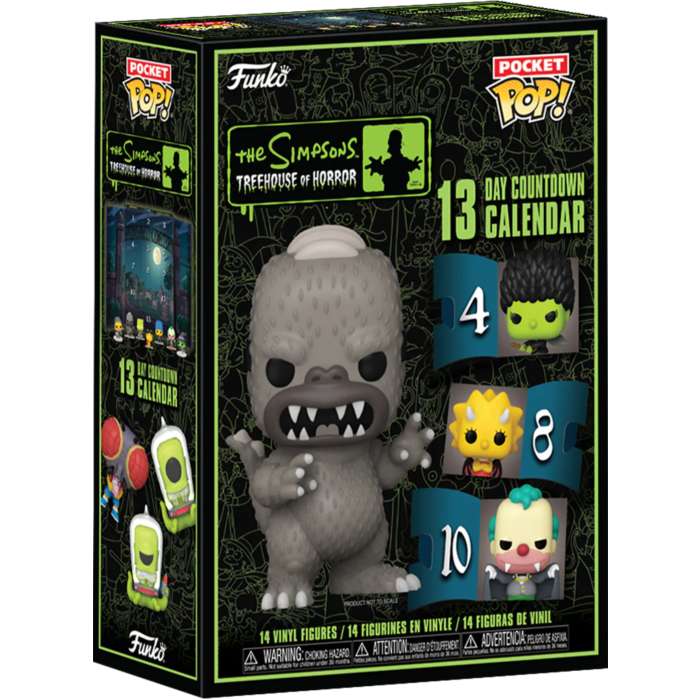 Funko Pop! The Simpsons - Treehouse of Horror - Pocket Pop! 13-Day Advent Calendar