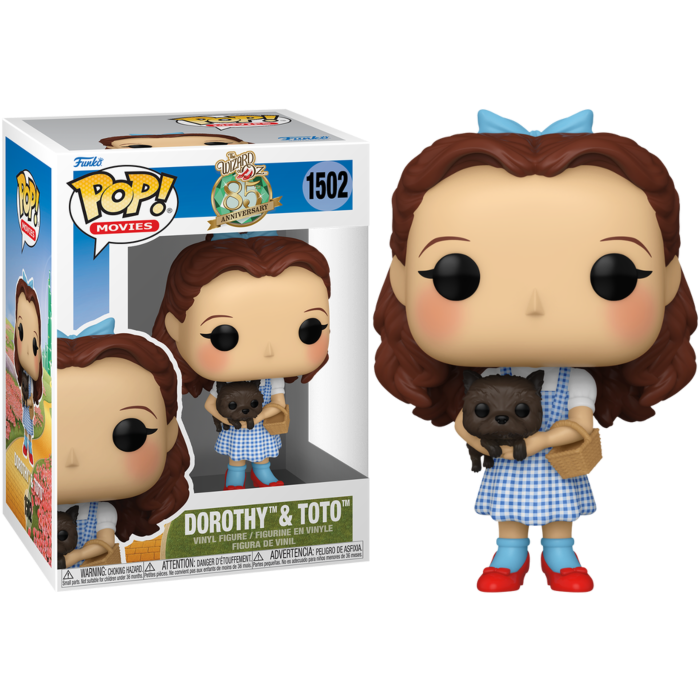 Funko Pop! The Wizard of Oz - Dorothy & Toto #1502