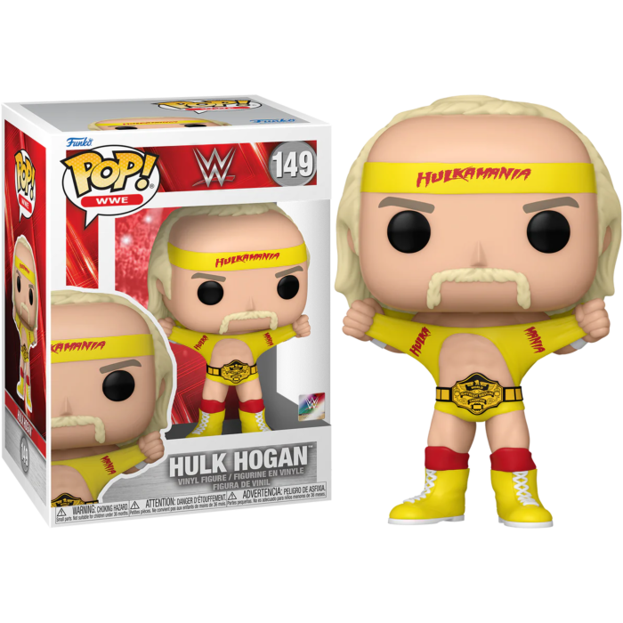 Funko Pop! WWE - Hulk Hogan (Shirt Rip) #149 - Real Pop Mania