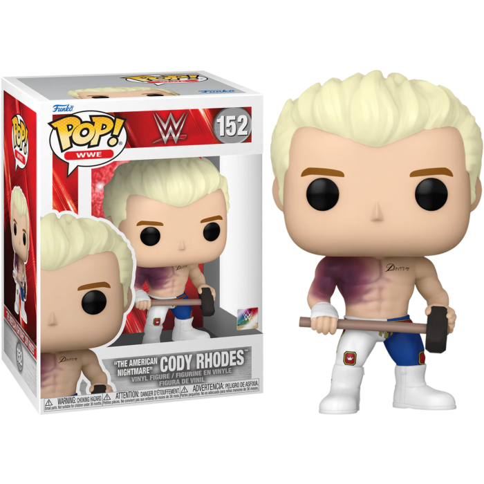 Funko Pop! WWE - "The American Nightmare" Cody Rhodes #152