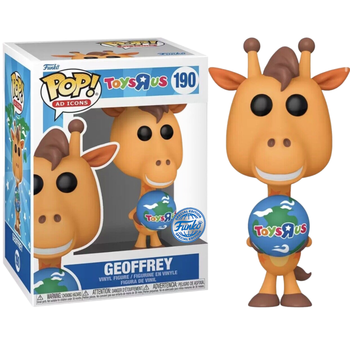 Funko! Ad Icons: Toys R Us - Geoffrey with Globe #190