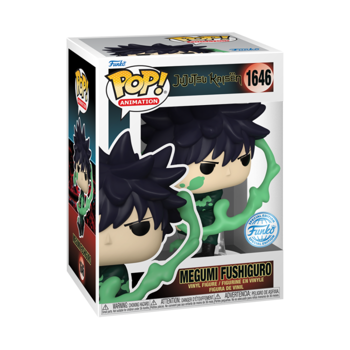 Funko Pop! - Jujutsu Kaisen - Megumi Fushiguro #1646 - Chase Chance