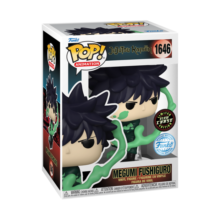 Funko Pop! - Jujutsu Kaisen - Megumi Fushiguro #1646 - Chase Chance