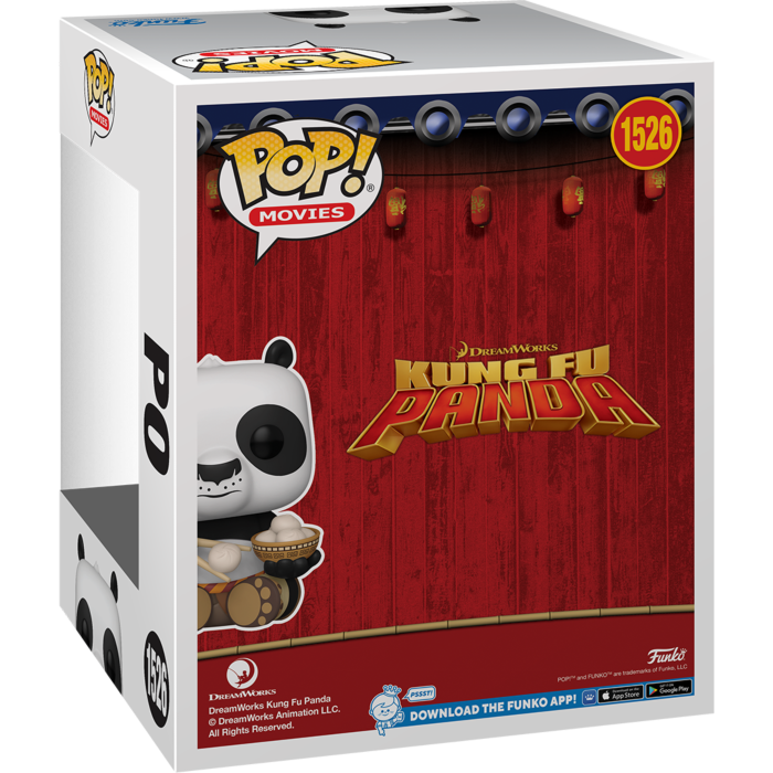 Funko Pop! - Kung Fu Panda - Po 6" Super Sized (2024 Entertainment Expo Convention Exclusive) #1526