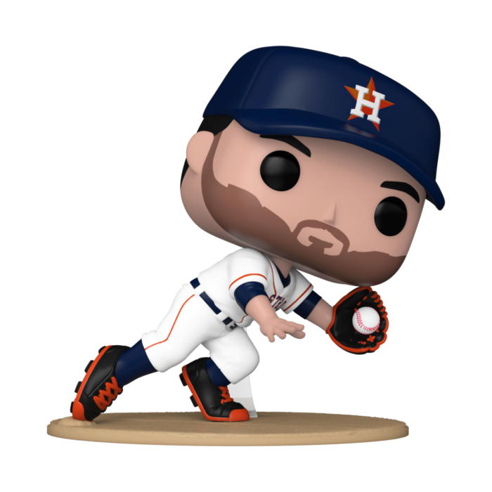 Funko Pop! - MLB Baseball - Jose Altuve Catching in White Jersey Houston Astros #98