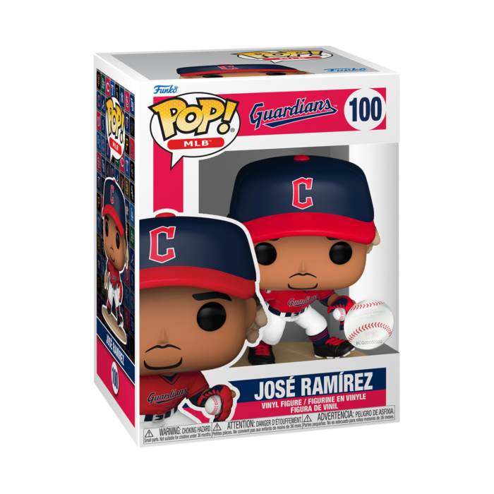 Funko Pop! - MLB Baseball - Jose Ramirez Cleveland Guardians #100