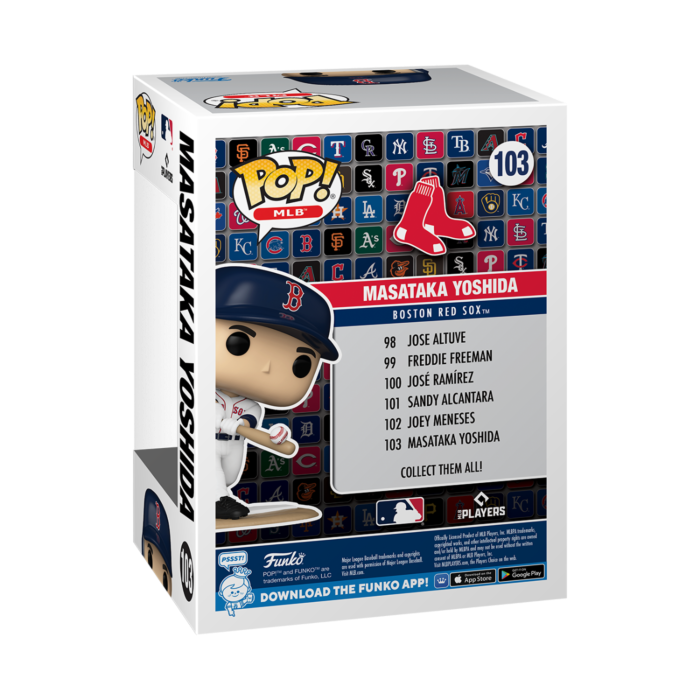 Funko Pop! - MLB Baseball - Masataka Yoshida Boston Red Sox #103