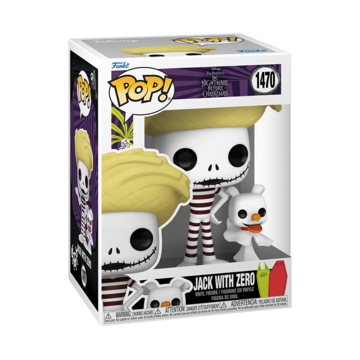 Funko Pop! - The Nightmare Before Christmas - Jack Skellington with Zero at the Beach #1470