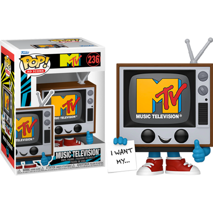 Funko Pop! Ad Icons - MTV - Music Television with MTV Logo #236