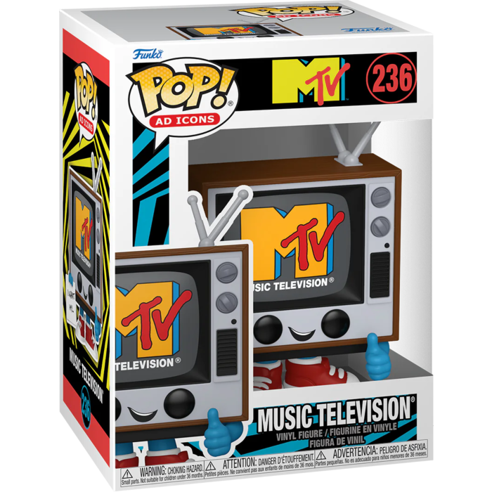 Funko Pop! Ad Icons - MTV - Music Television with MTV Logo #236
